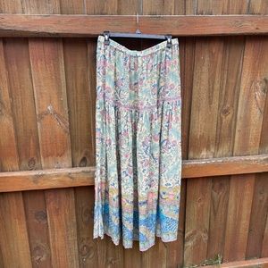 SPELL Oasis Maxi Skirt in Opal